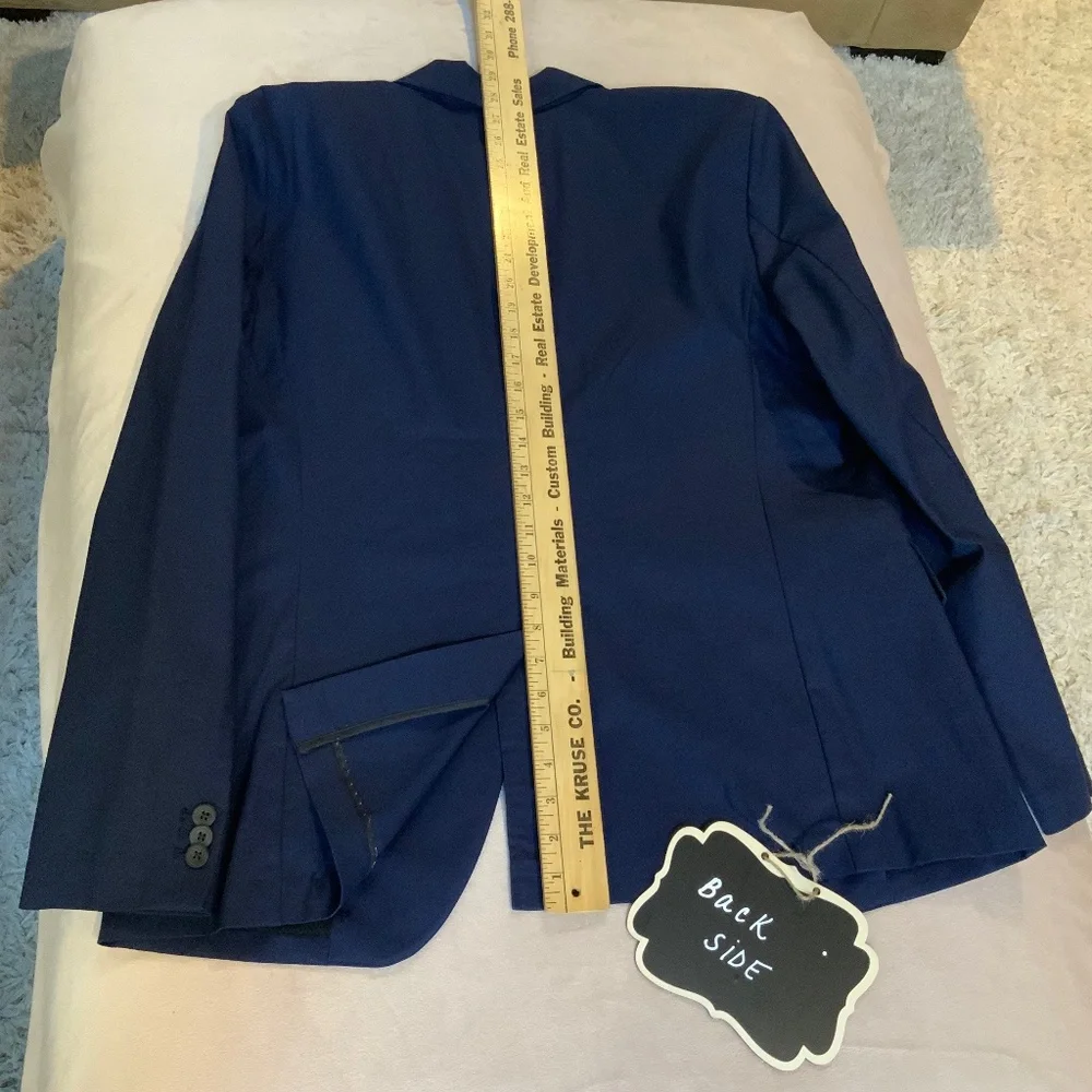 Old Navy Blue M Sport Coat Blazer Lightweight Preppy Business Casual Officecore